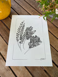 Kowhai Flower Grazing Tray - Illustration and Print Available now!