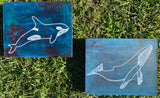Maori-Mandala Humpback Whale - Original Painting Available at The Junction Mandurah