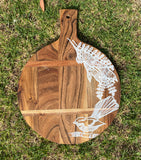 Kowhai Flower Grazing Tray - Illustration and Print Available now!