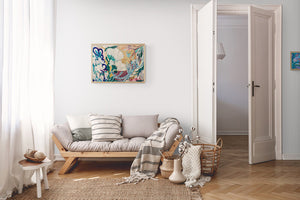 Long White Pohutukawa - Painting  - 69.9cm x 49.9cm