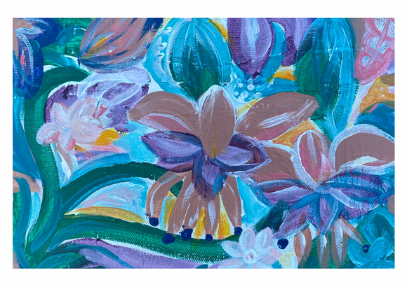 Florals - Print Version - 22cm x 25.4cm